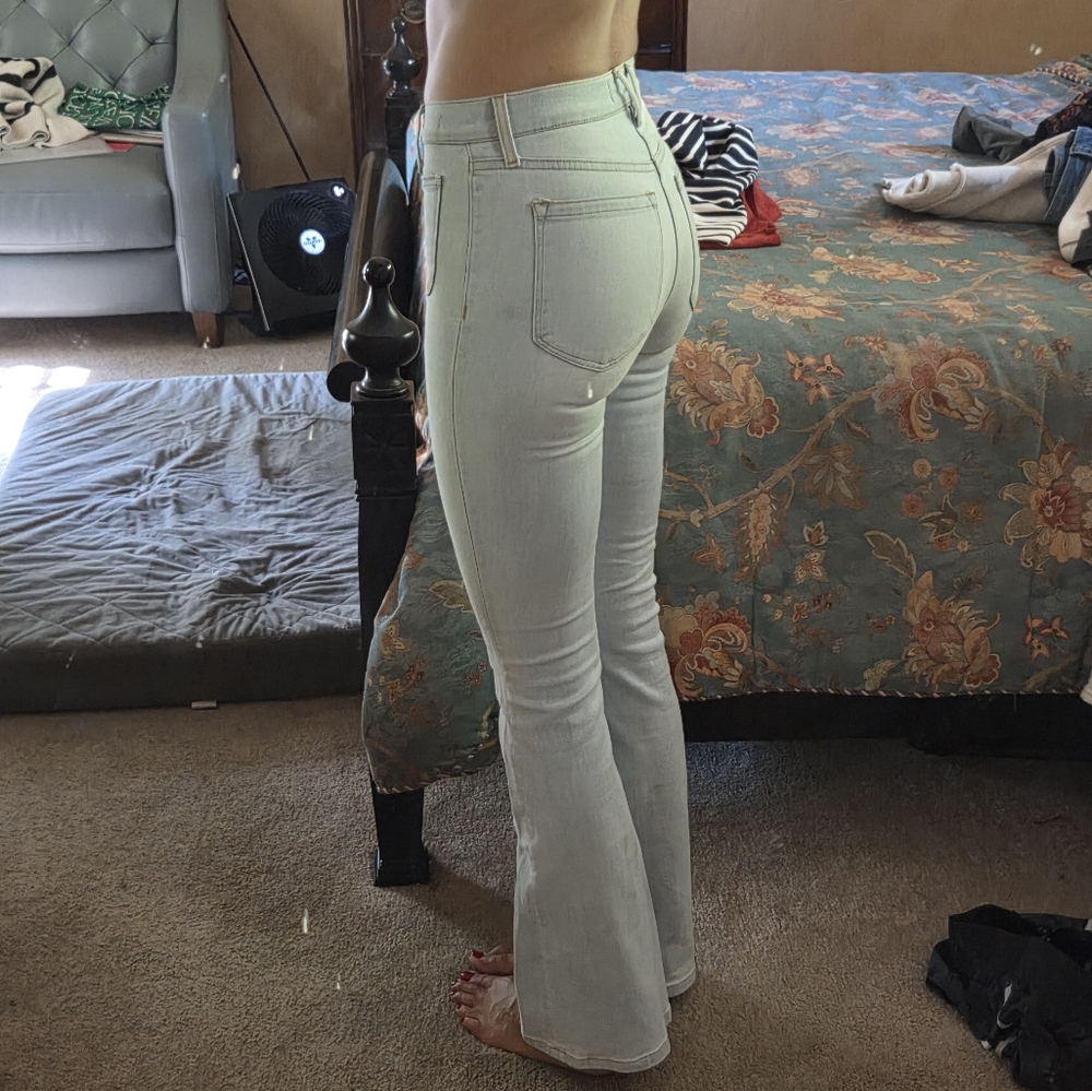 Veronica Beard Florence High Rise Flare Leg Jeans